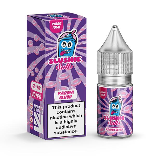 20mg Slushie by Liqua Vape 10ml Flavoured Nic Salts - Size: Rainbow Slush - SilverbackCBD