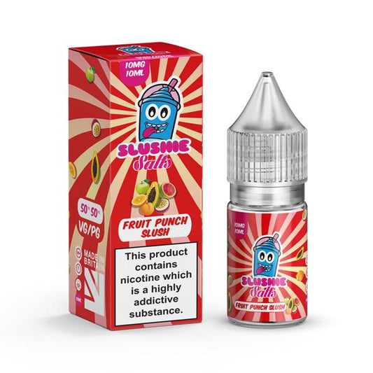 10mg Slushie by Liqua Vape 10ml Flavoured Nic Salts - Flavour: Rainbow Slush - SilverbackCBD