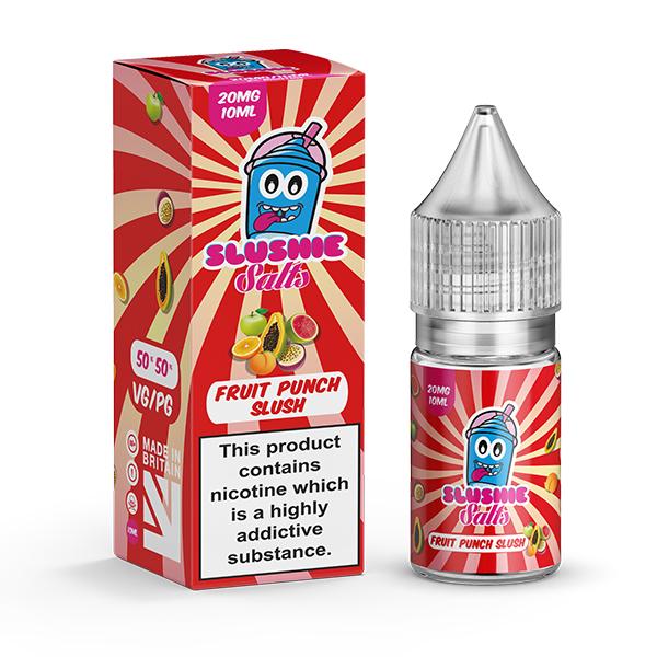 20mg Slushie by Liqua Vape 10ml Flavoured Nic Salts - Size: Rainbow Slush - SilverbackCBD