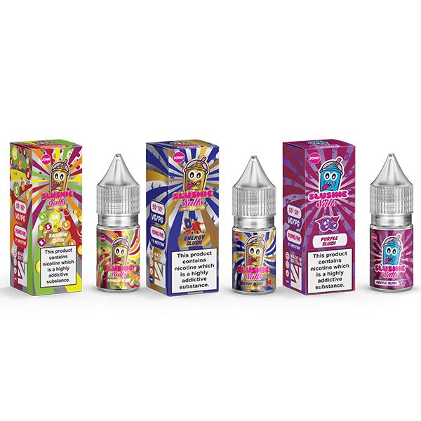 20mg Slushie by Liqua Vape 10ml Flavoured Nic Salts - Size: Rainbow Slush - SilverbackCBD