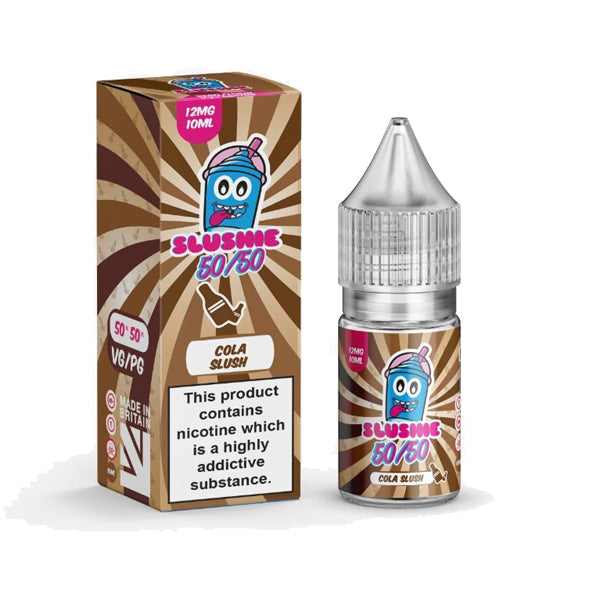 12mg Slushie by Liqua Vape 10ml (50VG-50PG) - Flavour: Raspberry Bubblegum Slush