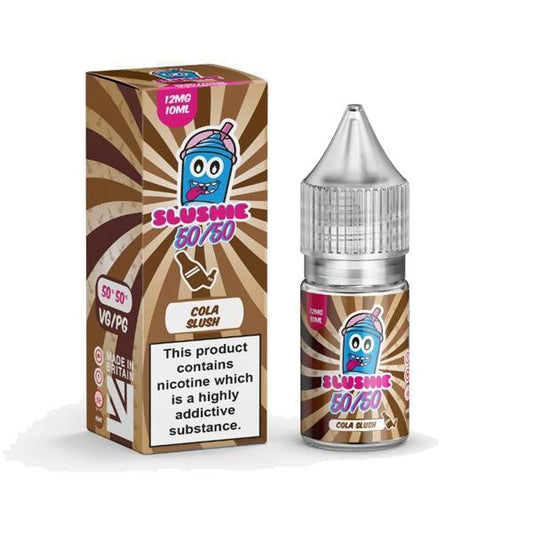 12mg Slushie by Liqua Vape 10ml (50VG-50PG) - Flavour: Blueberry Slush - SilverbackCBD
