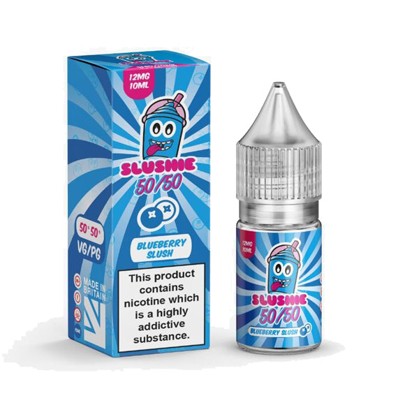 12mg Slushie by Liqua Vape 10ml (50VG-50PG) - Flavour: Black Cherry Raspberry Slush