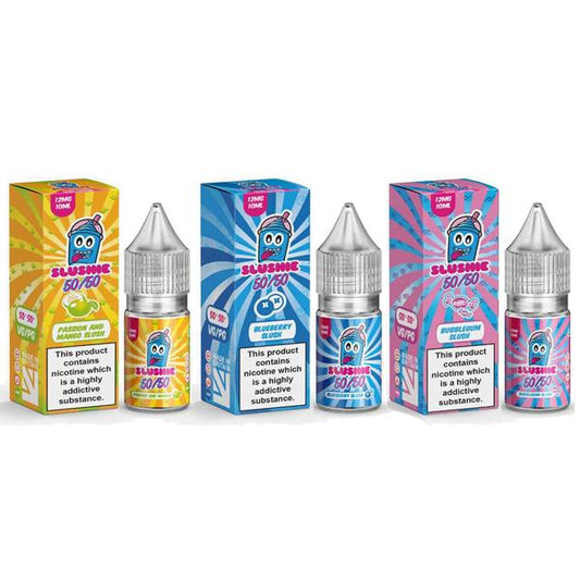 6mg Slushie by Liqua Vape 10ml (50VG-50PG) - Flavour: Passion & Mango Slush - SilverbackCBD
