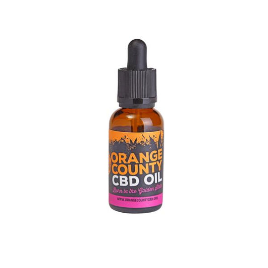 Orange County CBD 1000mg 30ml MCT Oil - Organic Coconut Oil - SilverbackCBD