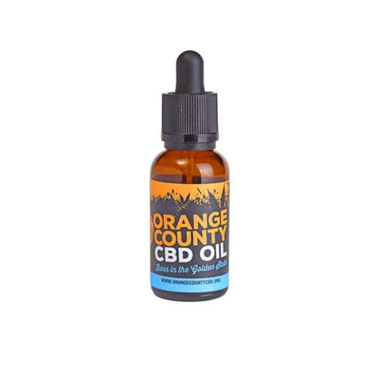 Orange County CBD 1500mg 30ml MCT Oil - Organic Coconut Oil - SilverbackCBD