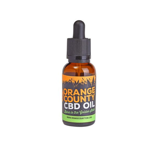 Orange County CBD 3000mg 30ml MCT Oil - Organic Coconut Oil - SilverbackCBD