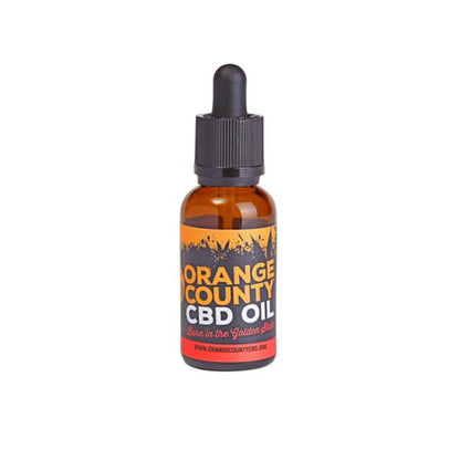Orange County CBD 6000mg 30ml MCT Oil - Organic Coconut Oil - SilverbackCBD