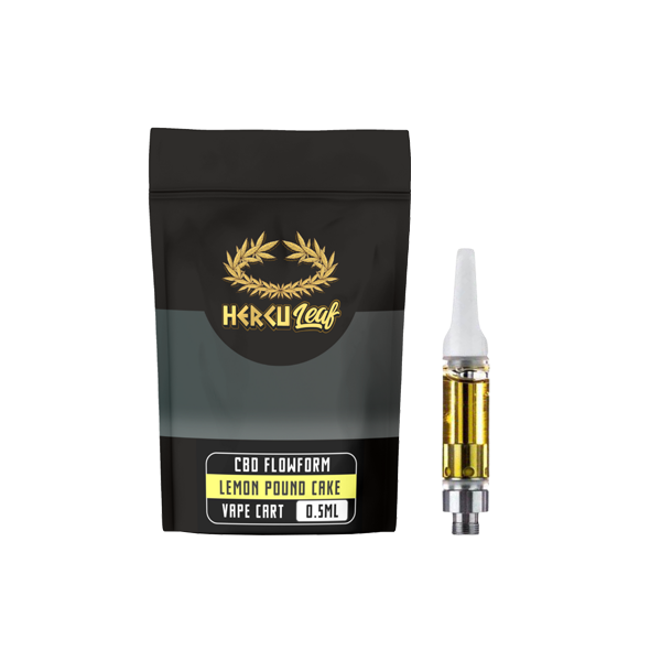 HercuLeaf 450mg CBD Vape Cartridge 0.5ml - Flavour: Runtz
