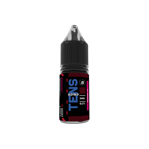 6mg Tens 50/50 10ml (50VG/50PG) - Pack Of 10 - Flavour: Polo Mint