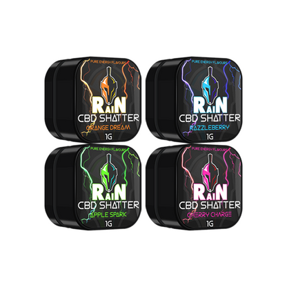 Rain Energy 98% CBD Shatter - 1g - Flavour: Cherry Charge