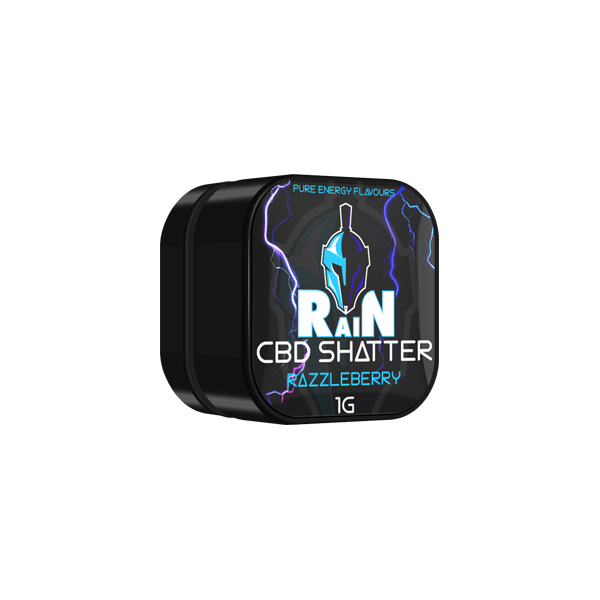 Rain Energy 98% CBD Shatter - 1g - Flavour: Razzleberry