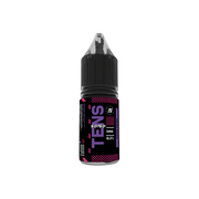 6mg Tens 50/50 10ml (50VG/50PG) - Pack Of 10 - Flavour: Strawberry