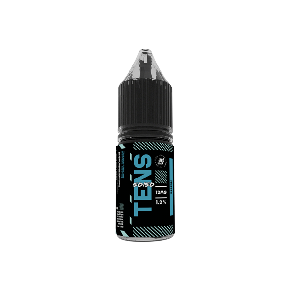 6mg Tens 50/50 10ml (50VG/50PG) - Pack Of 10 - Flavour: Mental Menthol