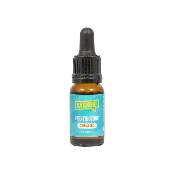 Canndid 250mg CBD Tincture Oil 10ml - Mixed Berry (Plus Free Pack Of 500mg Canndid Gummies)