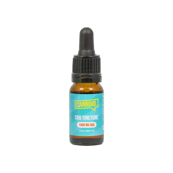 Canndid 1000mg CBD Tincture Oil 10ml - Mixed Berry (Plus Free Pack Of 500mg Canndid Gummies)