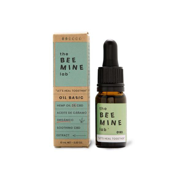The Beemine Lab 3% 300mg CBD Oil Forte+ 10ml - SilverbackCBD