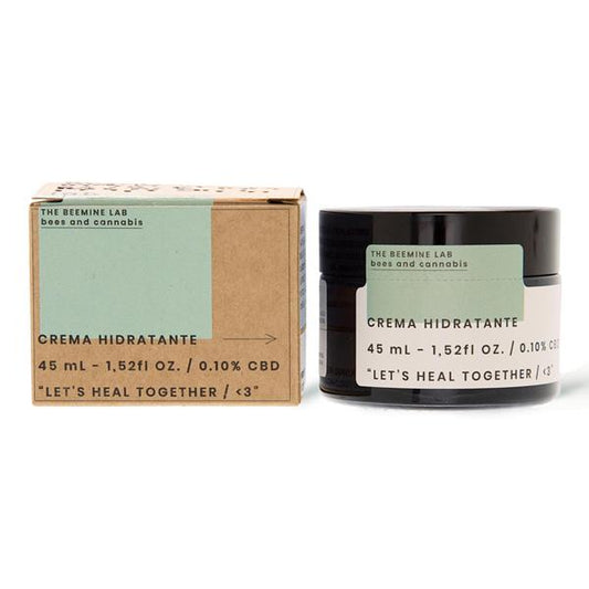 The Beemine Lab 45mg CBD Hydrating Facial Cream 45ml - SilverbackCBD
