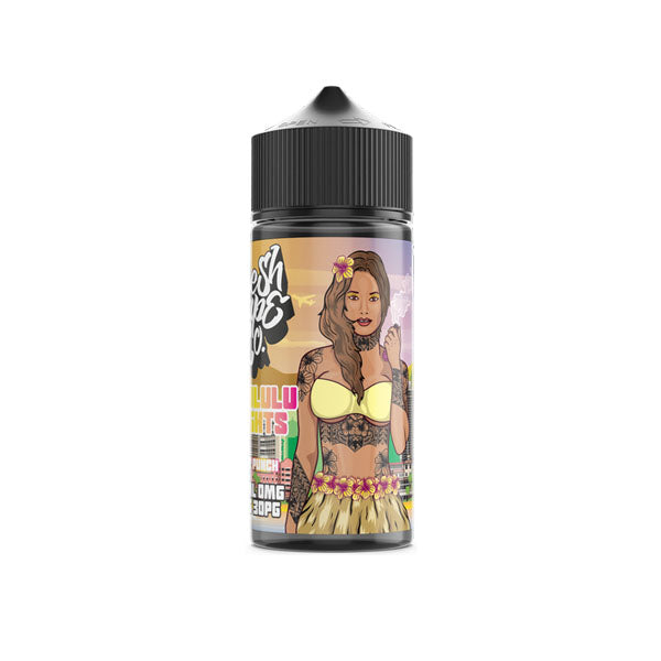 Fresh Vape Co 100ml Shortfill 0mg (70VG-30PG) - Flavour: Honolulu Heights - SilverbackCBD