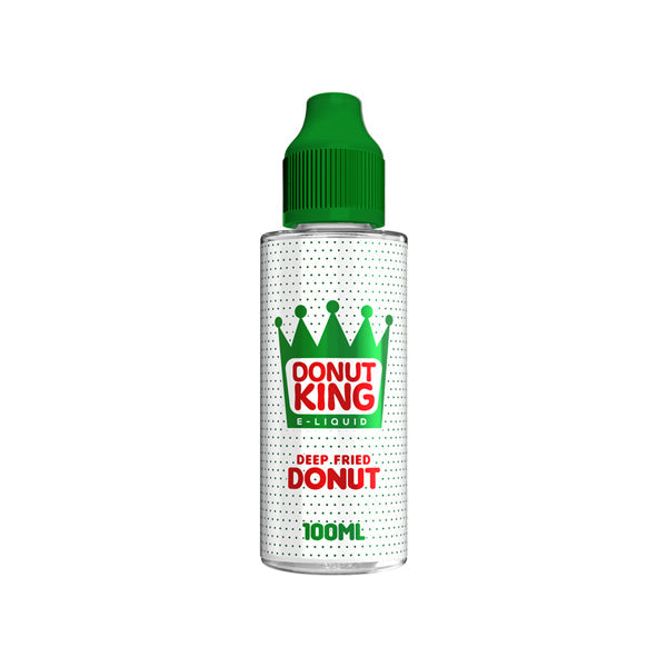 Donut King 100ml Shortfill 0mg (70VG-30PG) - Flavour: Raspberry Coconut