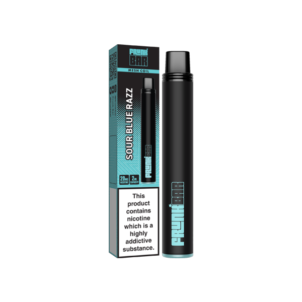 20mg Frunk Bar Mesh Disposable Vape Device 600 Puffs - Flavour: Strawberry Nana