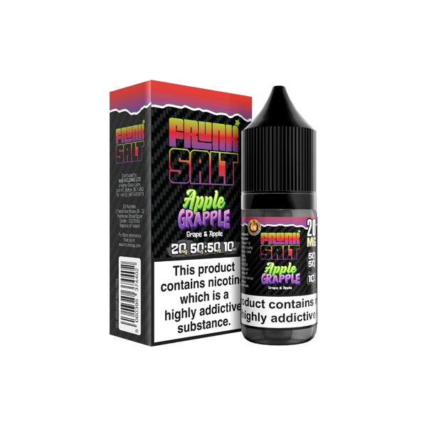 20mg Frunk Salts 10ml Nic Salts (50VG-50PG) - Flavour: Strawberry Bubbling