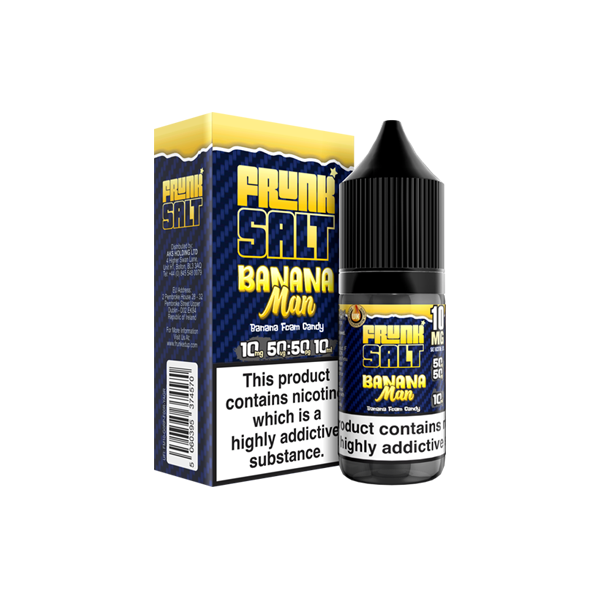 10mg Frunk Salts 10ml Nic Salts (50VG-50PG) - Flavour: Fresh Mango