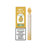 20mg Hey Lola Disposable Vape Device 600 Puffs - Flavour: Mint