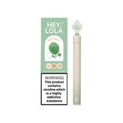 20mg Hey Lola Disposable Vape Device 600 Puffs - Flavour: Mint