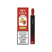 20mg Hey Lola Disposable Vape Device 600 Puffs - Flavour: Mint