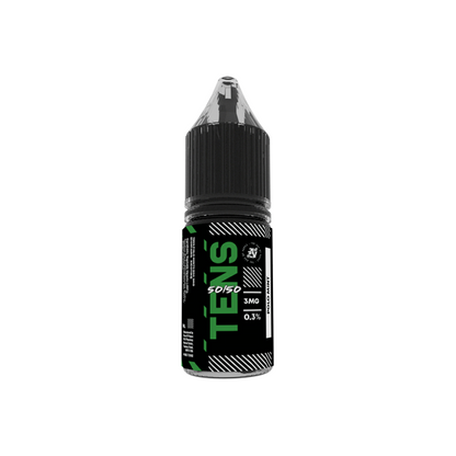 3mg Tens 50/50 10ml (50VG/50PG) - Pack Of 10 - Flavour: Ultra Violet