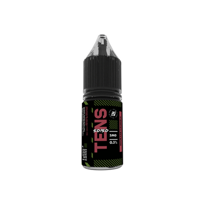 3mg Tens 50/50 10ml (50VG/50PG) - Pack Of 10 - Flavour: Ultra Violet
