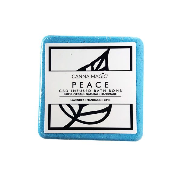 Canna Magic Handmade 100mg CBD Bath Bombs - Flavour: Calm