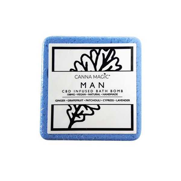Canna Magic Handmade 100mg CBD Bath Bombs - Flavour: Calm