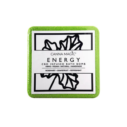Canna Magic Handmade 100mg CBD Bath Bombs - Flavour: Energy
