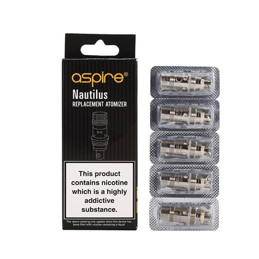 Aspire Nautilus 2S Coil - 0.4 Ohm - SilverbackCBD