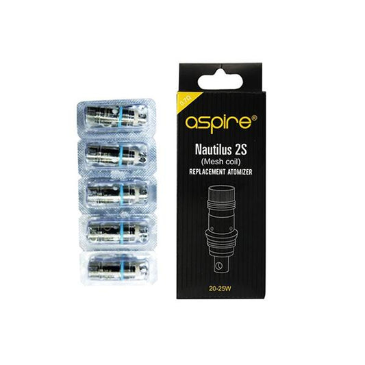 Aspire Nautilus 2S Mesh Coil - 0.7 ohm - SilverbackCBD