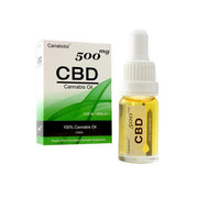Canabidol 500mg CBD Cannabis Oil Drops 10ml - SilverbackCBD