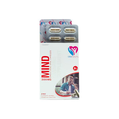 Canabidol 300mg CBD Oral Capsules 30 Caps - Mind - SilverbackCBD