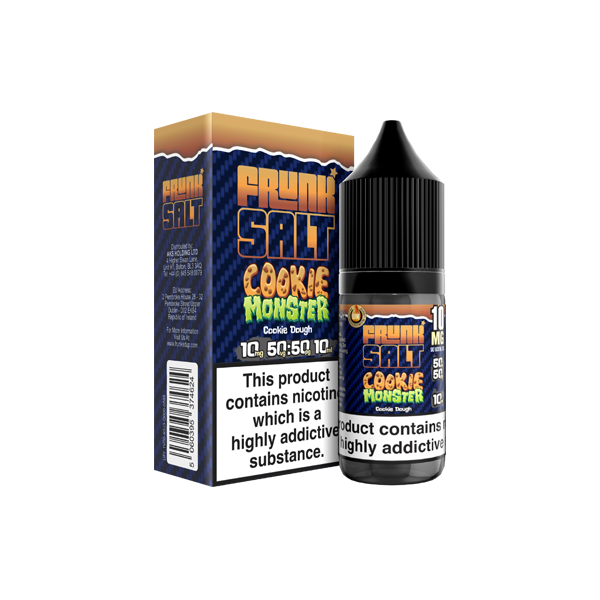 10mg Frunk Salts 10ml Nic Salts (50VG-50PG) - Flavour: Lemon Zing