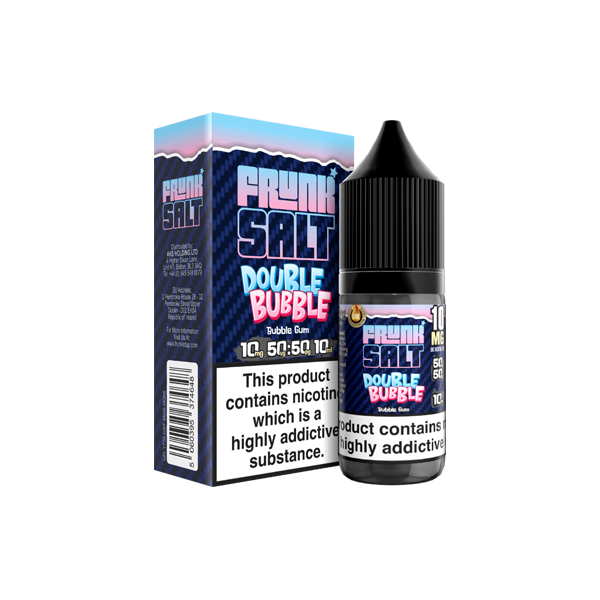 10mg Frunk Salts 10ml Nic Salts (50VG-50PG) - Flavour: Lemon Zing