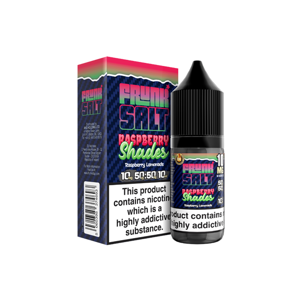 10mg Frunk Salts 10ml Nic Salts (50VG-50PG) - Flavour: Fresh Mango