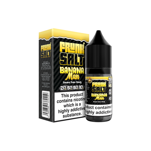 20mg Frunk Salts 10ml Nic Salts (50VG-50PG) - Flavour: Strawberry Bubbling