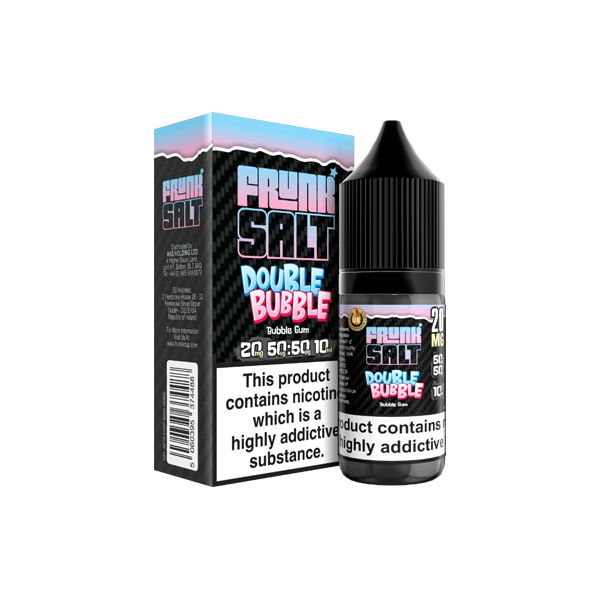 20mg Frunk Salts 10ml Nic Salts (50VG-50PG) - Flavour: Strawberry Bubbling