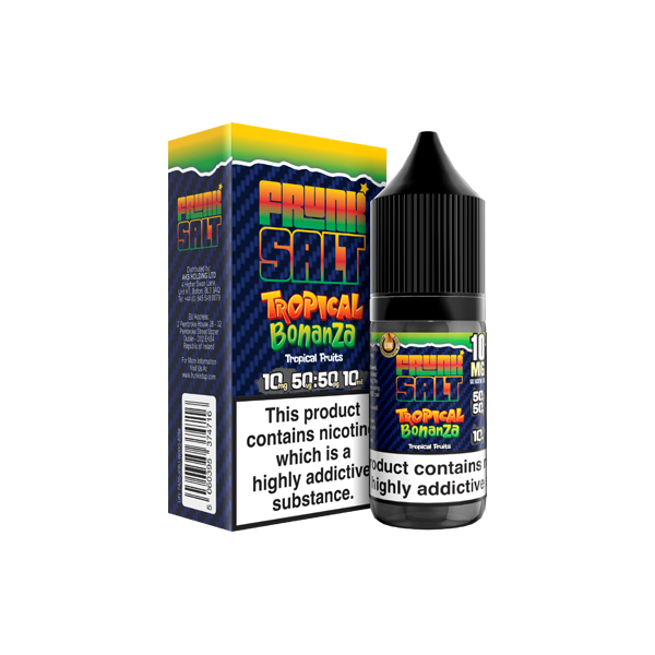 10mg Frunk Salts 10ml Nic Salts (50VG-50PG) - Flavour: Fresh Mango