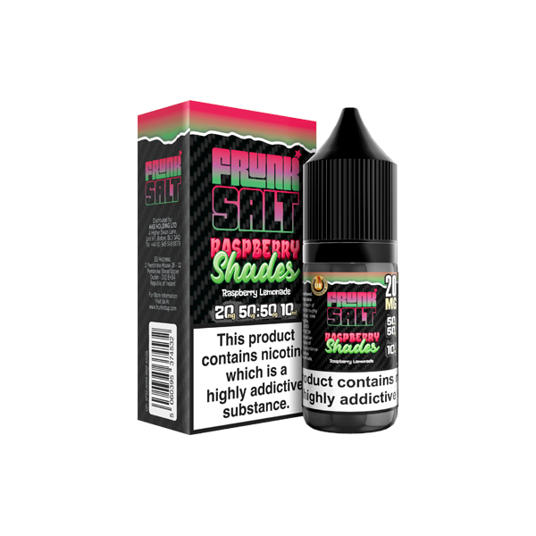 20mg Frunk Salts 10ml Nic Salts (50VG-50PG) - Flavour: Strawberry Bubbling
