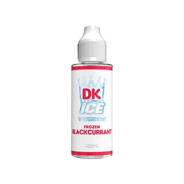 DK Ice 100ml Shortfill 0mg (70VG/30PG) - Flavour: Strawberry & Watermelon On Ice