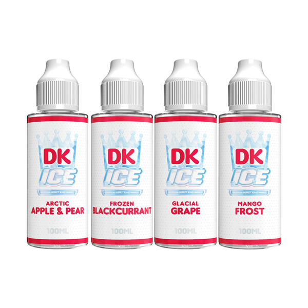 DK Ice 100ml Shortfill 0mg (70VG/30PG) - Flavour: Frozen Blackcurrant
