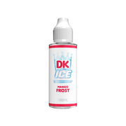 DK Ice 100ml Shortfill 0mg (70VG/30PG) - Flavour: Strawberry & Watermelon On Ice