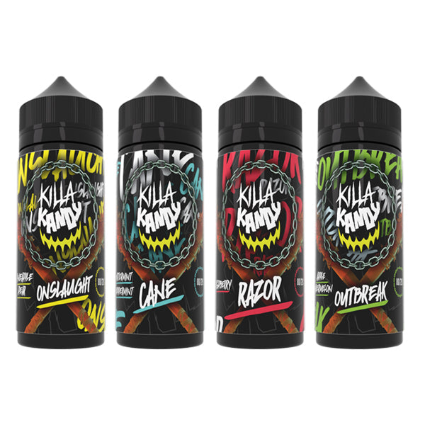 Killa Kandy 100ml Shortfill 0mg (80VG-20PG) - Flavour: Blitz